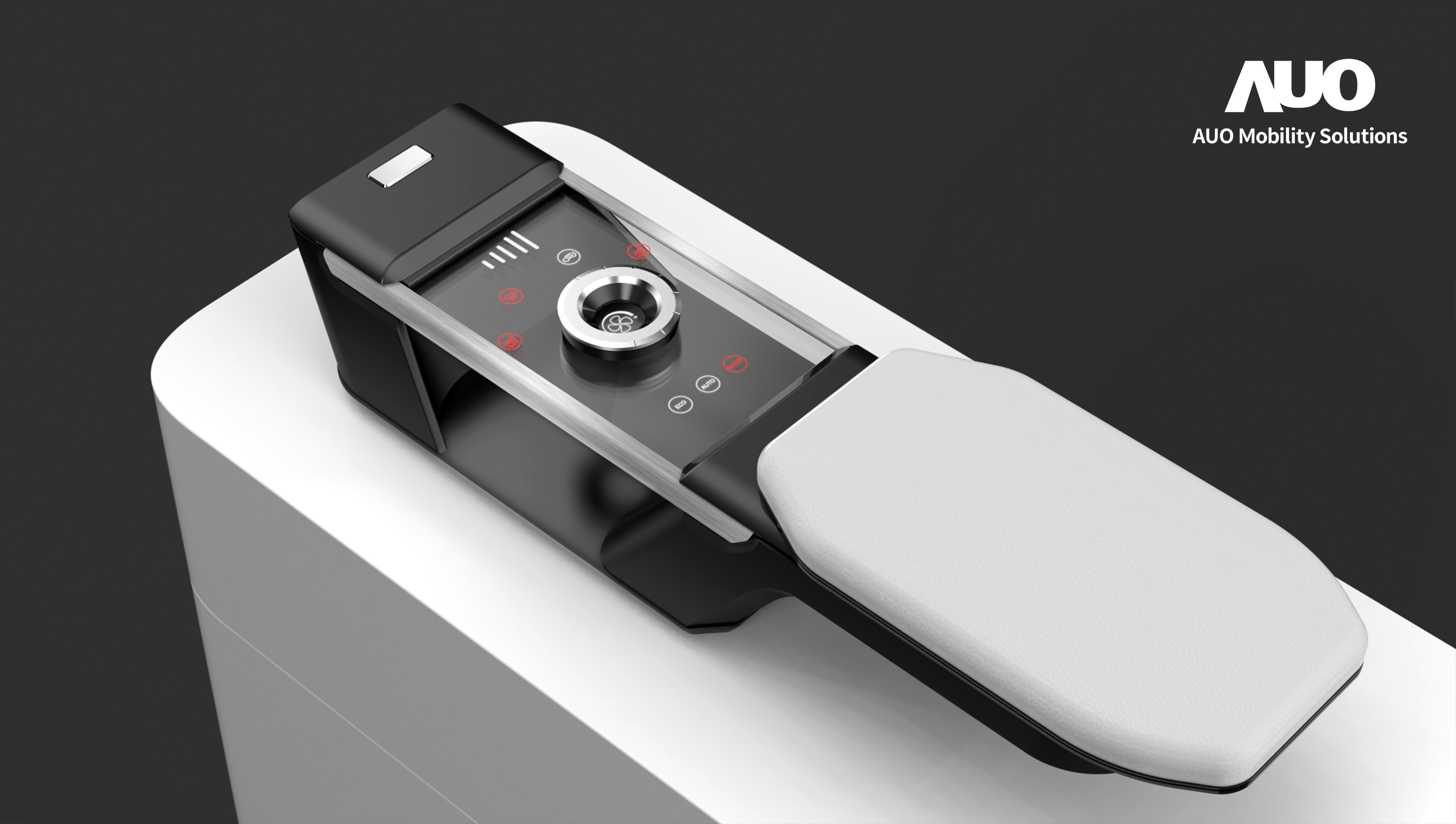 k1体育智慧行动全新发表INVISY隐形科技系列，CrystalSense Console以最简约的机构设计，提供直觉控制的主动触觉回馈与压力感测，并且动态呈现、仅在需要时显示，打造未来座舱的极致互动体验。