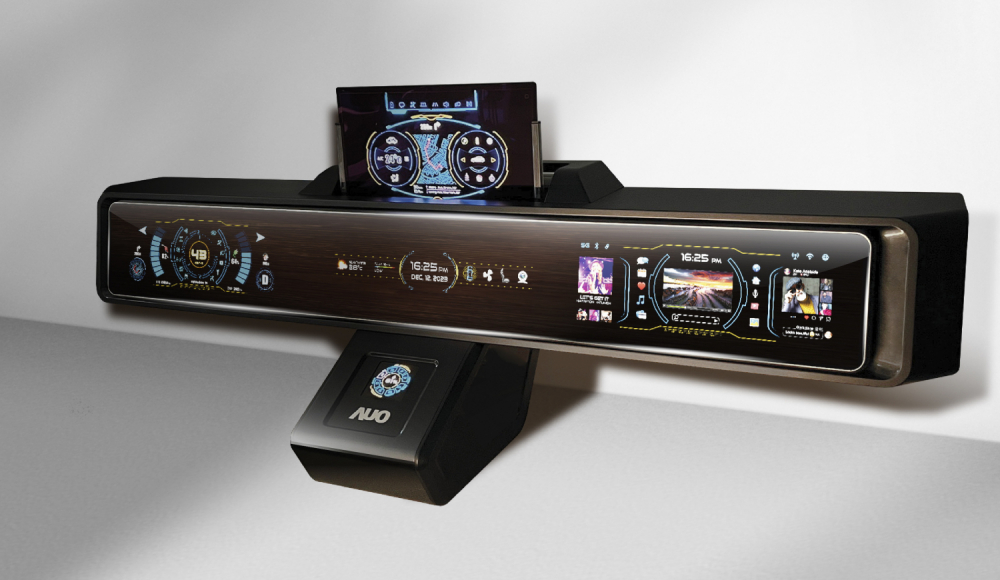 k1体育Micro LED沉浸式车舱显示方案结合 可卷式、可伸缩的Micro LED应用并可呈现不同的质感纹路，展现人性化设计