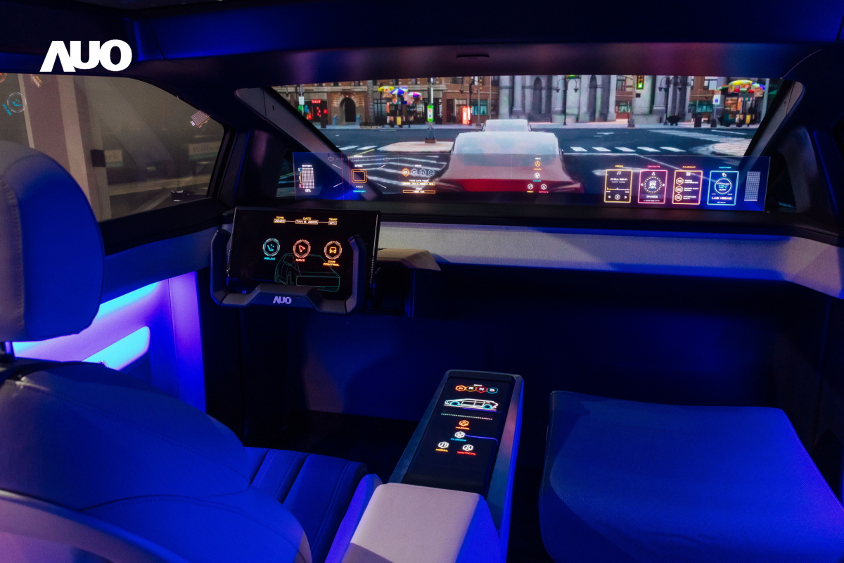 「友達智慧座艙2025」以使用者體驗為核心，運用Micro LED顯示科技為基礎搭配AI創新應用，打造沉浸、互動的座艙體驗，獲得台灣精品銀質獎