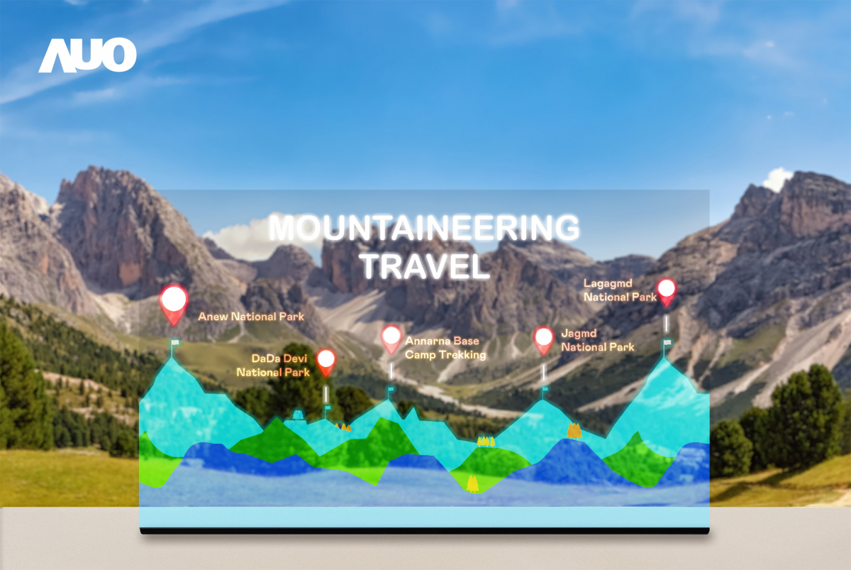 友達「177吋高透明度Micro LED顯示器」獲得台灣精品銀質獎，打破視野與空間的限制，適合應用於智慧零售、文物展示、創新廣告與智慧移動等場域