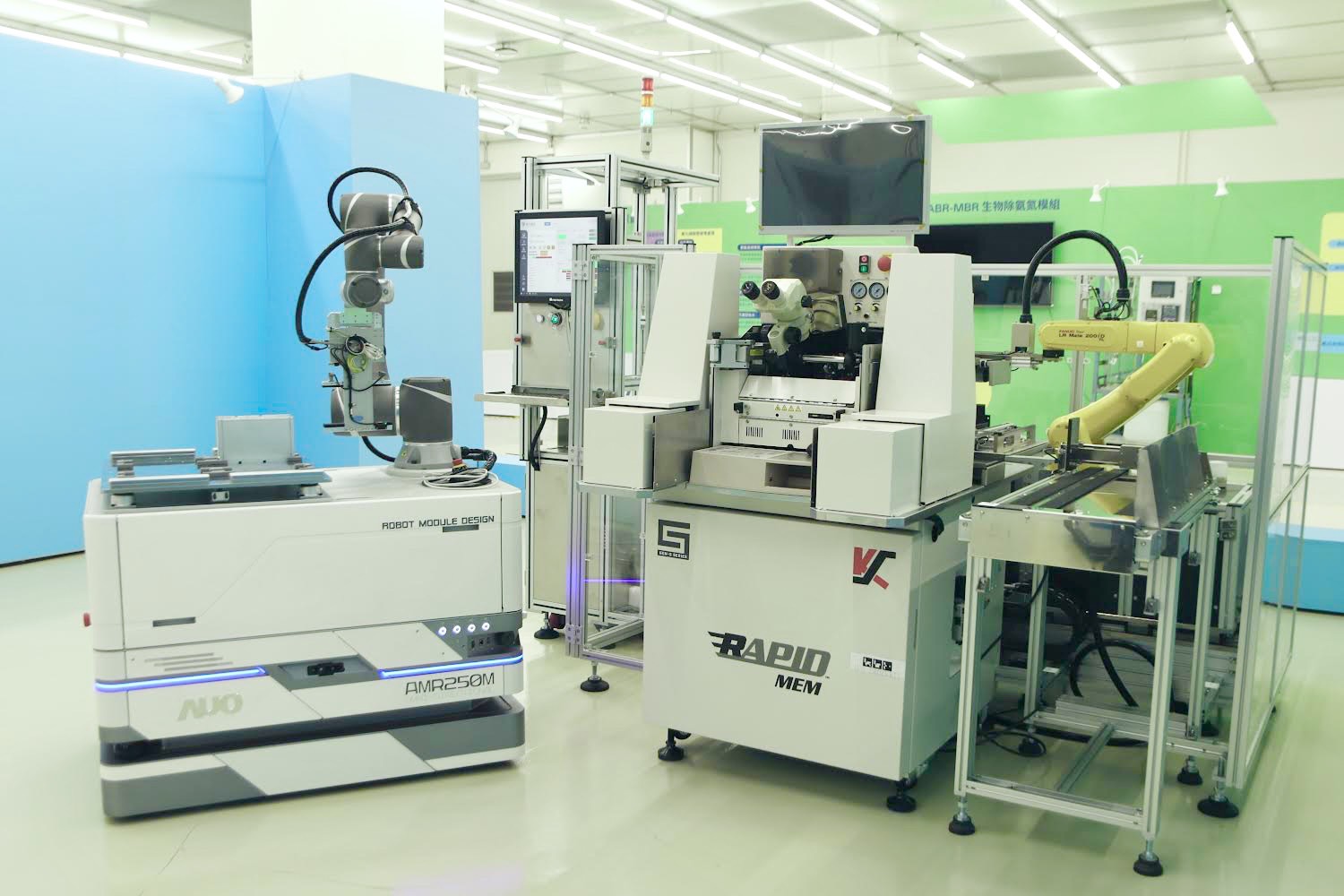 友達數位攜手半導體設備大廠K&S及夥伴樂宇精密，針對半導體封裝場域痛點，提供iAMHS一站式解決方案，創造產能提升至少10%的效益